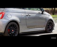 Lame minigonne laterali fiat 500 abarth 595 mk2-