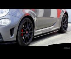 Lame minigonne laterali fiat 500 abarth 595 mk2-