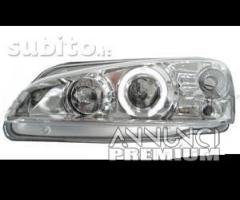 Fari anteriori peugeot 106 angel eyes led