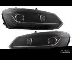 Fari anteriori vw polo 6r 6c full-led dinamici