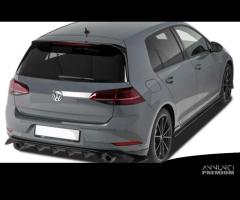 DIFFUSORE POSTERIORE VW GOLF 7.5 GTI TCR LOOK NERO