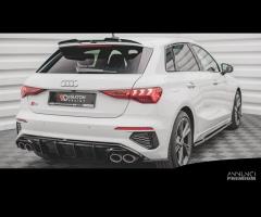 DIFFUSORE POSTERIORE AUDI A3 8Y S-line S3 5 porte - 6