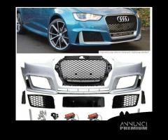 Paraurti Anteriore Audi A3 8V 12-16 Design RS3