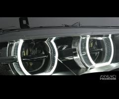 Set Fari a LED Xenon Angel Eyes 3D Bmw X6 E71