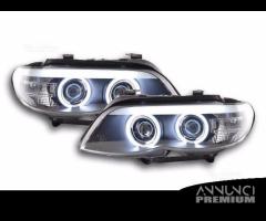 Fari Xenon BMW X5 E53 Anteriori LED Angel Eyes - 1