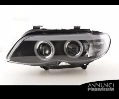 Fari Xenon BMW X5 E53 Anteriori LED Angel Eyes - 3