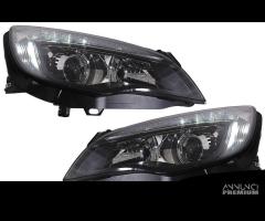 Fari LED DRL adatti per Opel Astra J(10-2012) Nero