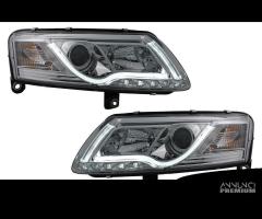 AUDI A6 C6 04-08 fanali lenticolari LED - 2