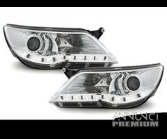 VW Tiguan 07-11 fari lenticolari LED - 4