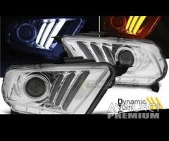 FORD MUSTANG V 10-13 fari LED lenticolari