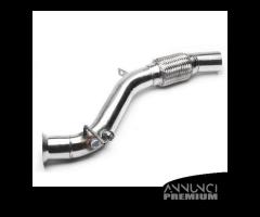 Downpipe in Acciaio BMW E81 E82 E87 E88 Diesel - 5