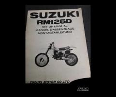 Manuale montaggio Suzuki RM 125 1983 - 1