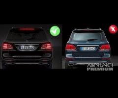 Mercedes GLE SUV W166 2015>18 Kit AMG nero/cromo - 8