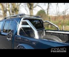 Nissan Navara D40 Roll bar inox