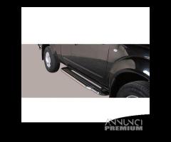 Nissan Navara King Cab 2005>2015 Pedane inox