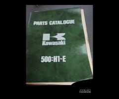 Catalogo parti motore e telaio Kawasaki 500h1-e - 1