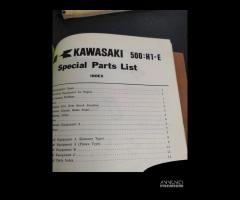 Catalogo parti motore e telaio Kawasaki 500h1-e