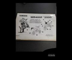 Manuale assemblaggio Yamaha WR 400f - 1