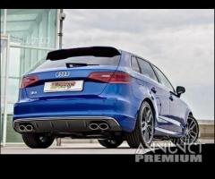 AUDI S3 8V 2013>2020 Centrale posteriore Inox