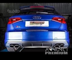 AUDI S3 8V 2013>2020 Centrale posteriore Inox