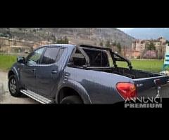 Mitsubishi L200 2005>2015 Roll Bar Inox con stop