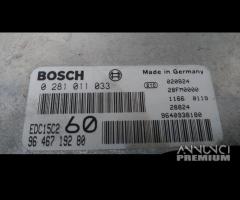 Centralina ecu fiat Ulisse Bosch 0281011033 - 2