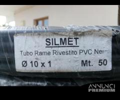 Tubo rame rivestito 50mt 10x1