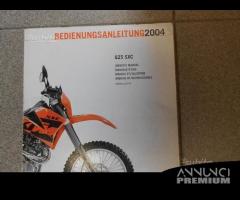 Manuale d'uso ktm 625 sxc 2004