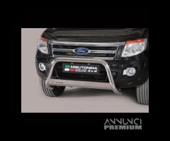 Ford Ranger Supercab-Bull Bar anteriore inox - 1