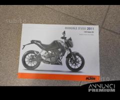 Manuale d'uso ktm duke 125 2011/2013