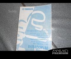 Manuale officina yamaha wr400f del 2000