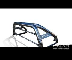 Navara D40 Roll bar inox con copertura tonneau