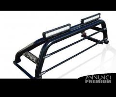 Isuzu D-Max Roll bar inox con protezione cabina