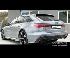 Audi A6 Avant RS6 4.0 V8 600cv 2020> Scarico Inox