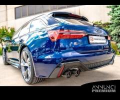 Audi A6 Avant RS6 4.0TFSI 441kw 2020> Scarico Inox