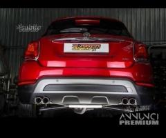 Fiat 500X 2.0 -1.4 4x4 Scarico inox 4 terminali