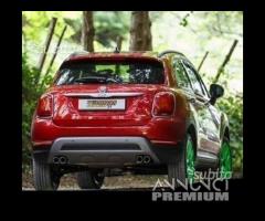 Fiat 500X 2.0 -1.4 4x4 Scarico inox 4 terminali