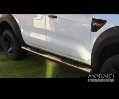 Ford Ranger 2012>2023 Pedane ovali inox