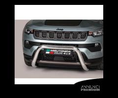 Jeep Compass/Hybrid 2022> Bull Bar e pedane inox