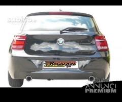 BMW F20-F21 120d 135kW Posteriore inox sdoppiato