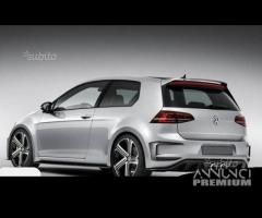 Volkswagen Golf 7 Bodykit R400 look con scarico - 6