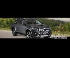 Mercedes X-Class 2018> Roll bar inox nero o lucido