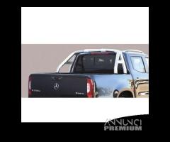 Mercedes X-Class 2018> Roll bar inox nero o lucido