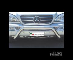 Mercedes ML W163 Bull Bar e pedane acciaio inox