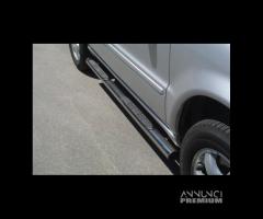 Mercedes ML W163 Bull Bar e pedane acciaio inox