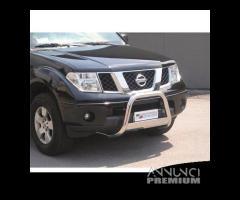 Nissan King Cab 2005>2015 Bull bar anteriore inox