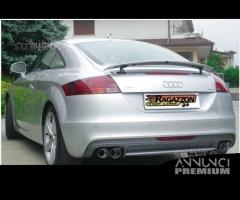 Audi TT 8J 1.8 -2.0 TFSI Post inox sdoppiato