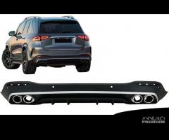 Mercedes GLE SUV W167 2019> Diffusore Black - 6