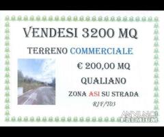 Terreno commerciale 3200 mq Qualiano zona Asia