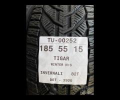 4 PNEUMATICI 185/55 R15 TIGAR INVERNALI SEMINUOVE - 9